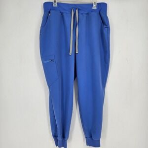 FIGS Zamora Jogger Pants‎ Womens Extra Large Petite Light Blue Scrub Medical